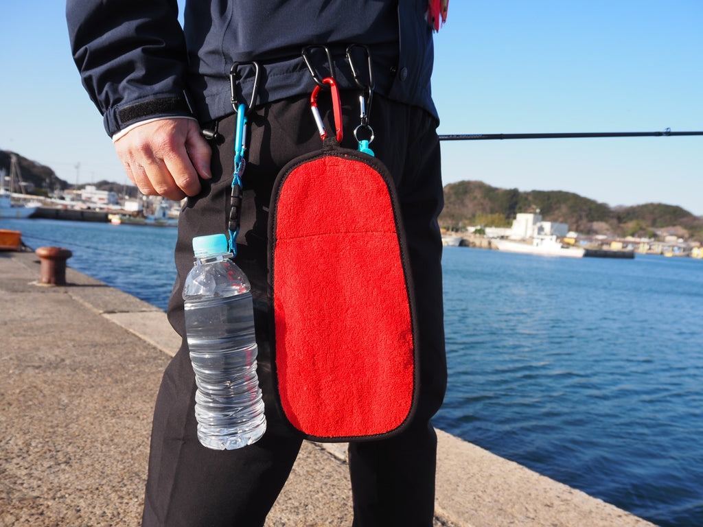 “魚釣り”の不便をヒントに企画開発 一切穴を空けず、好きな場所に着脱できるカラビナ「どこでもカラビナ」